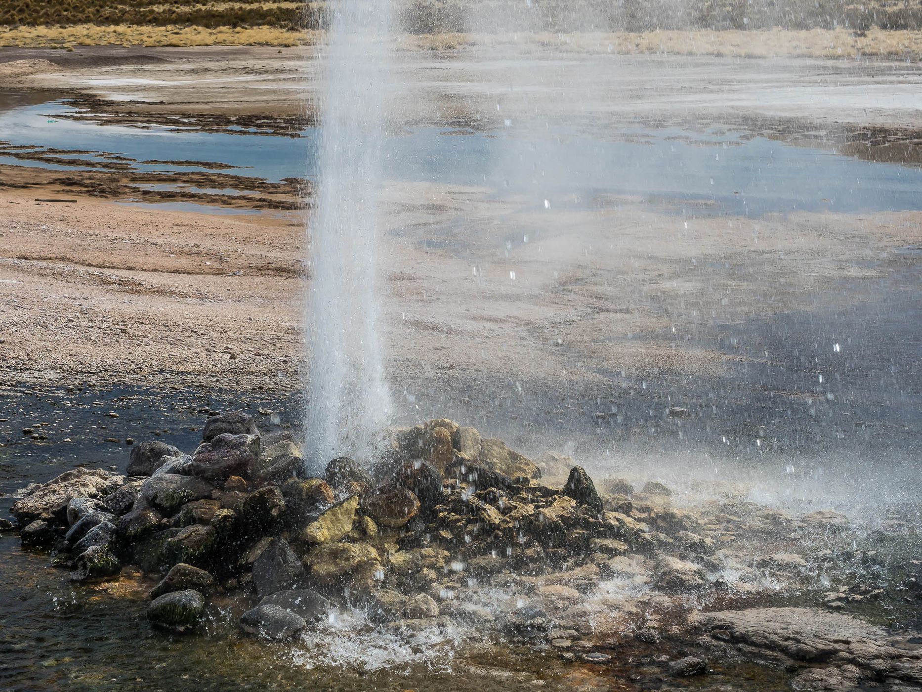 Geyser de Puchuldiza, Chile