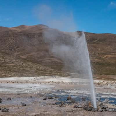 Geyser de Puchuldiza, Chile