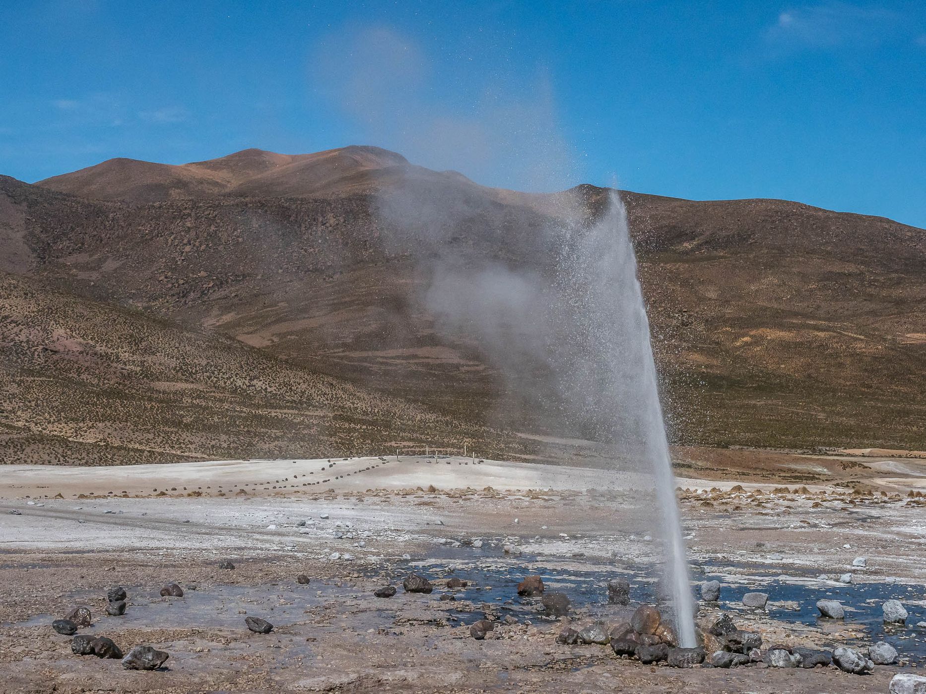 Geyser de Puchuldiza, Chile