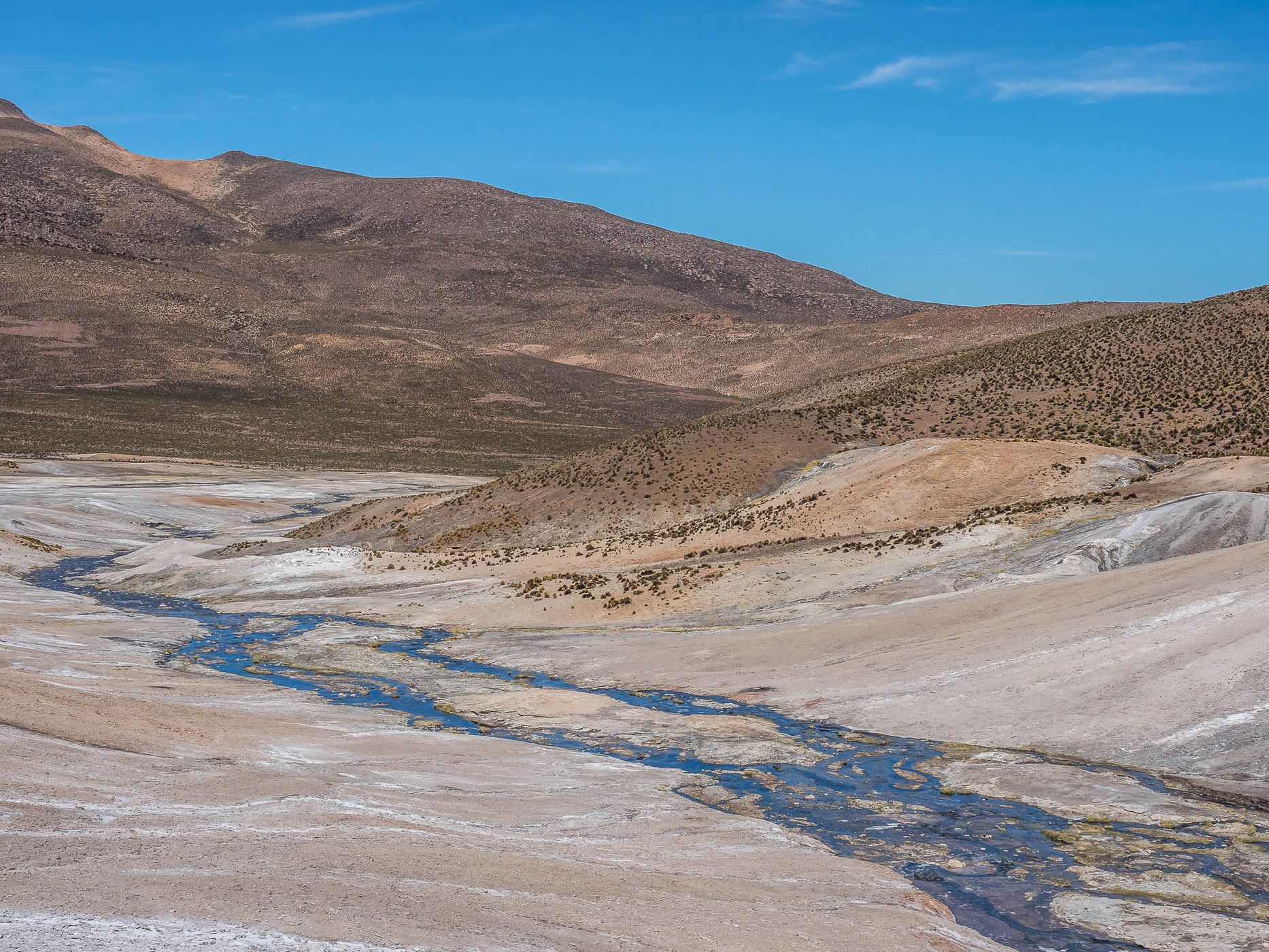 Geyser de Puchuldiza, Chile