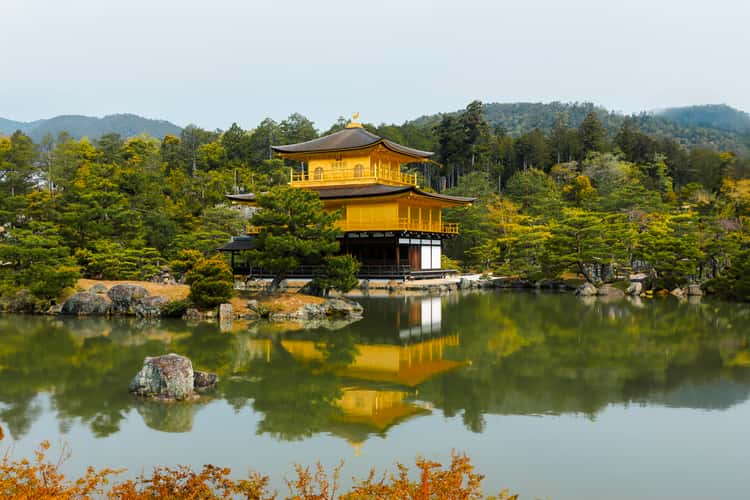 Golden Temple in Kyoto
