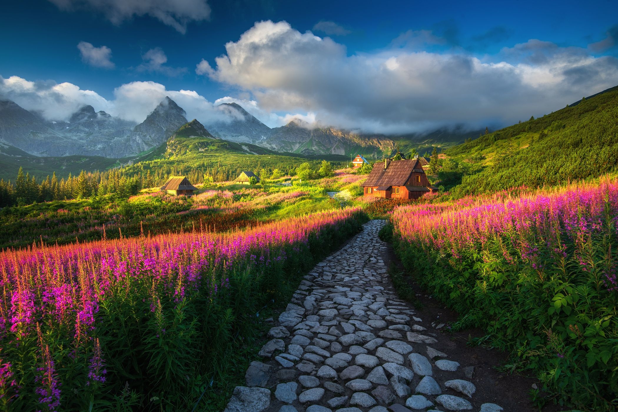 Hala Gasienicowa in High Tatras, Poland