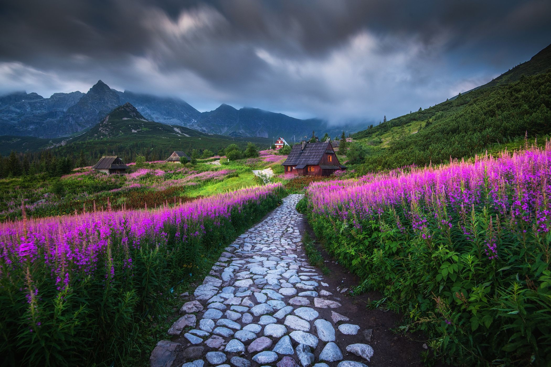 Hala Gasienicowa in High Tatras, Poland