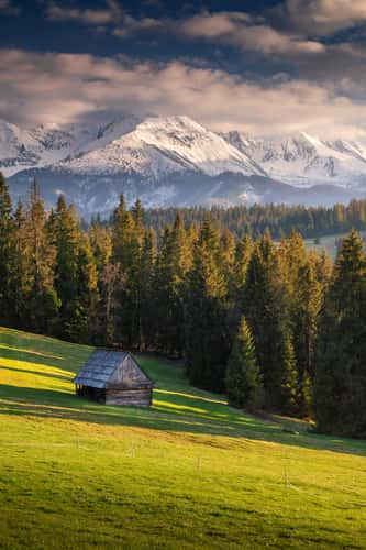 High Tatras view from Szymkowka