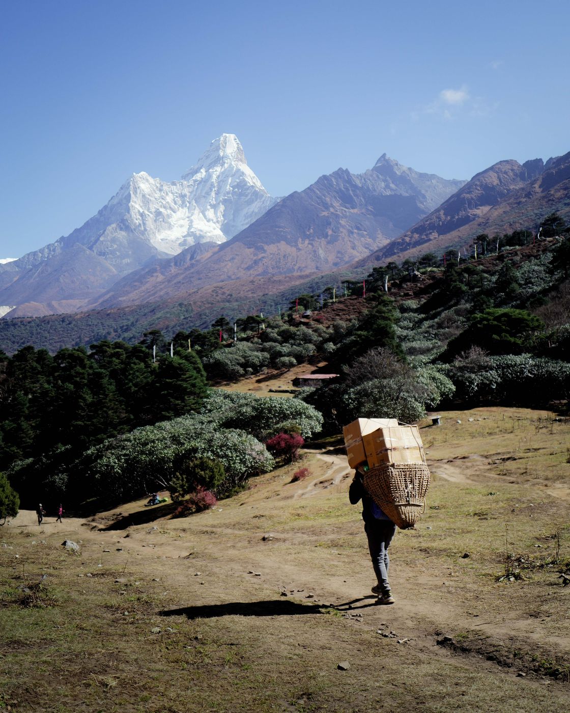 Hike around Deboche, Nepal