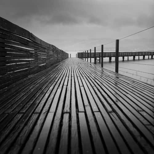 Wooden walkway Rapperswil-Hurden