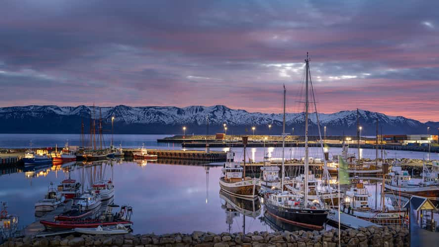 Husavik harbour