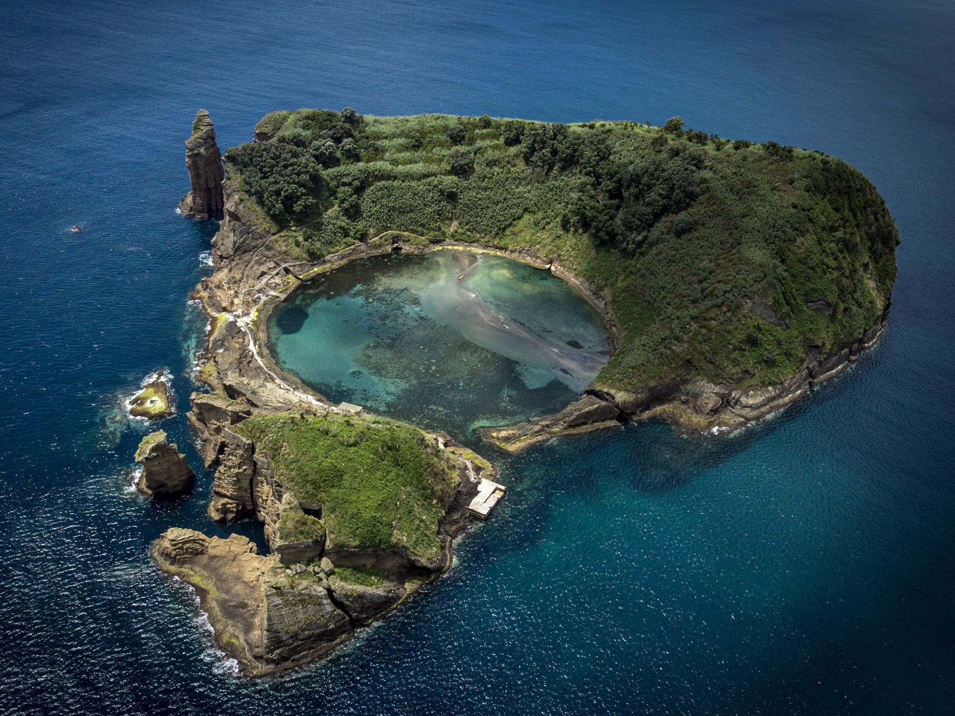 Ilhéu de Vila Franca do Campo, Portugal
