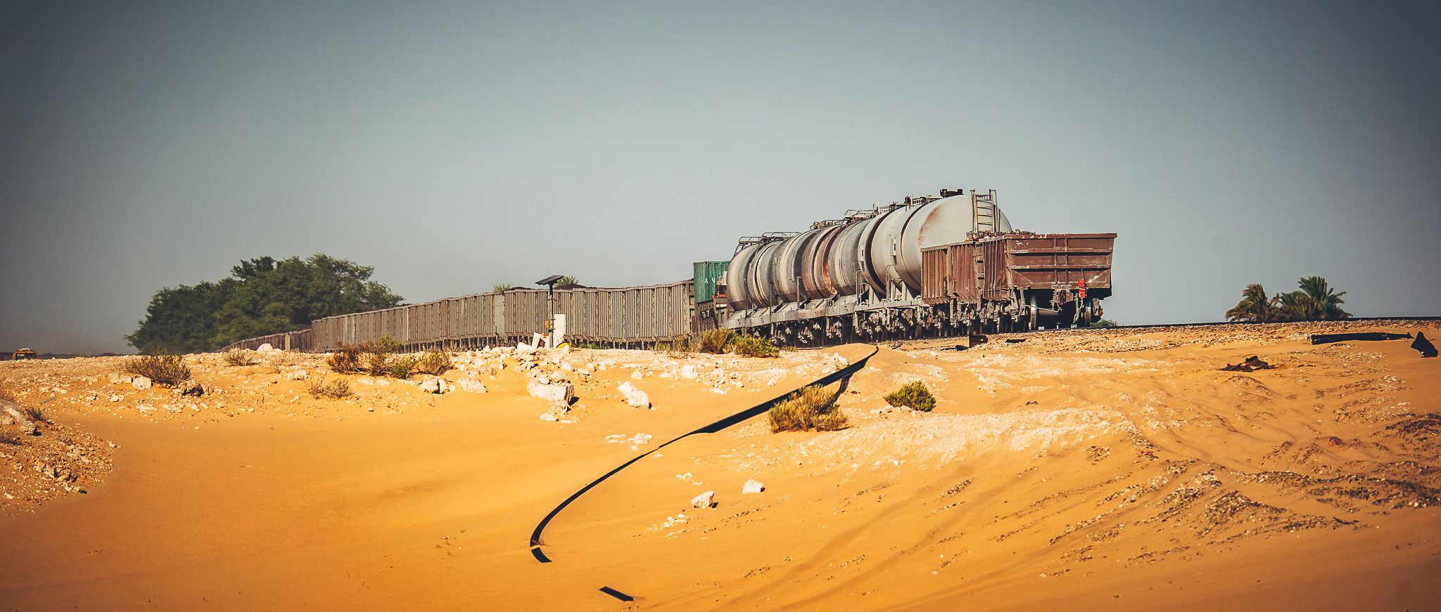 Iron Ore Train, Mauretania, Mauritania