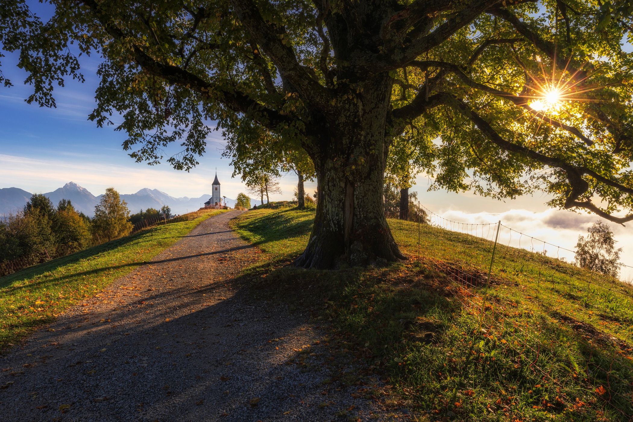 Jamnik church in Slovenia, Slovenia