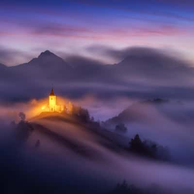 Jamnik church, Slovenia