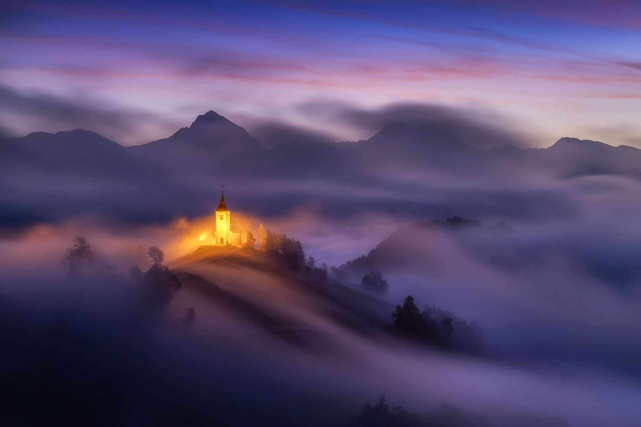 Jamnik church, Slovenia