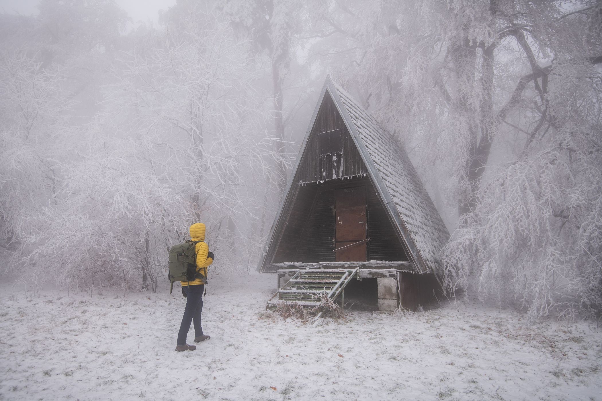 Kamzík hill in Small Carpathian mountains, Slovakia (Slovak Republic)