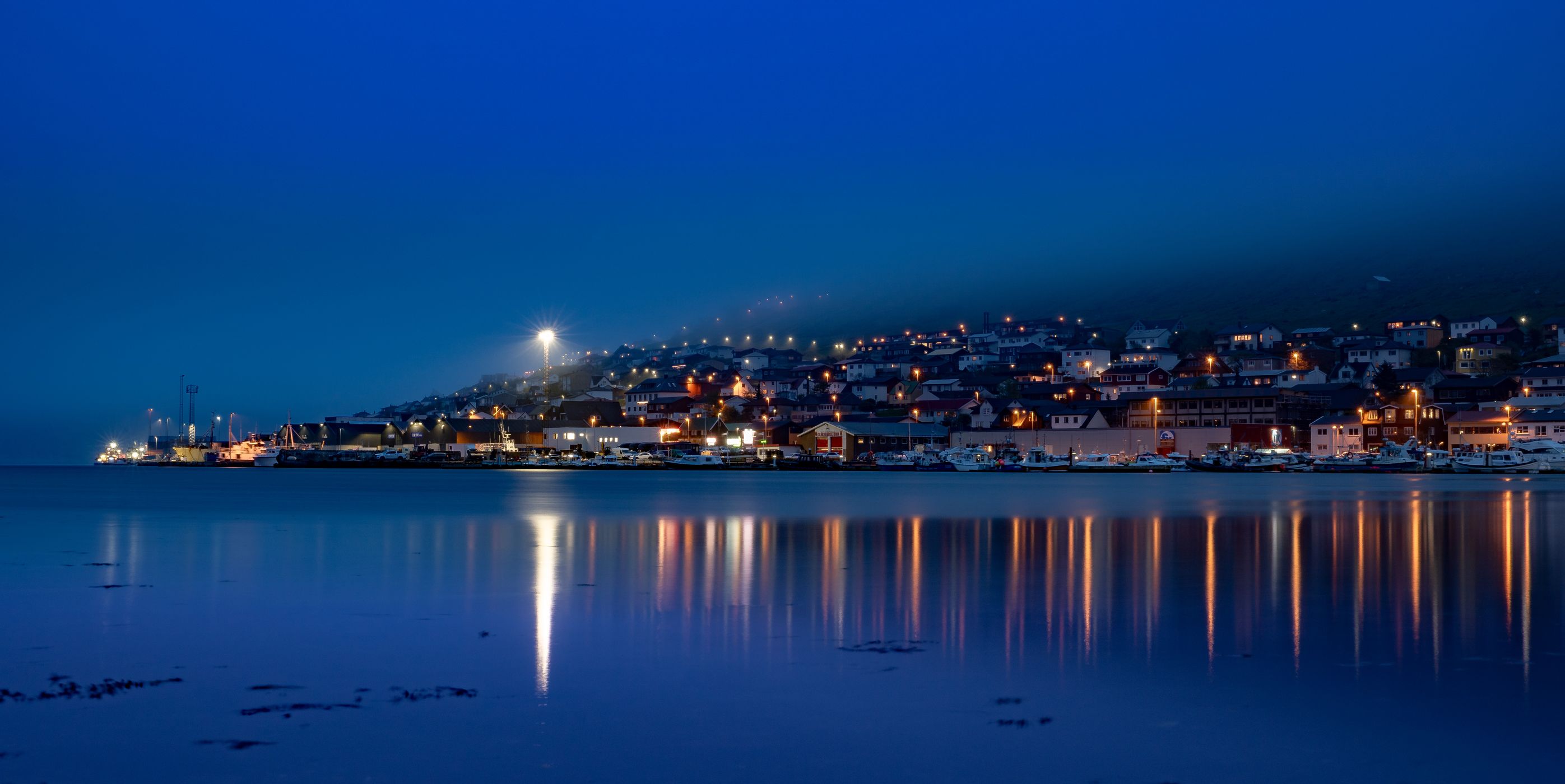 Klaksvik harbour, Faroe Islands