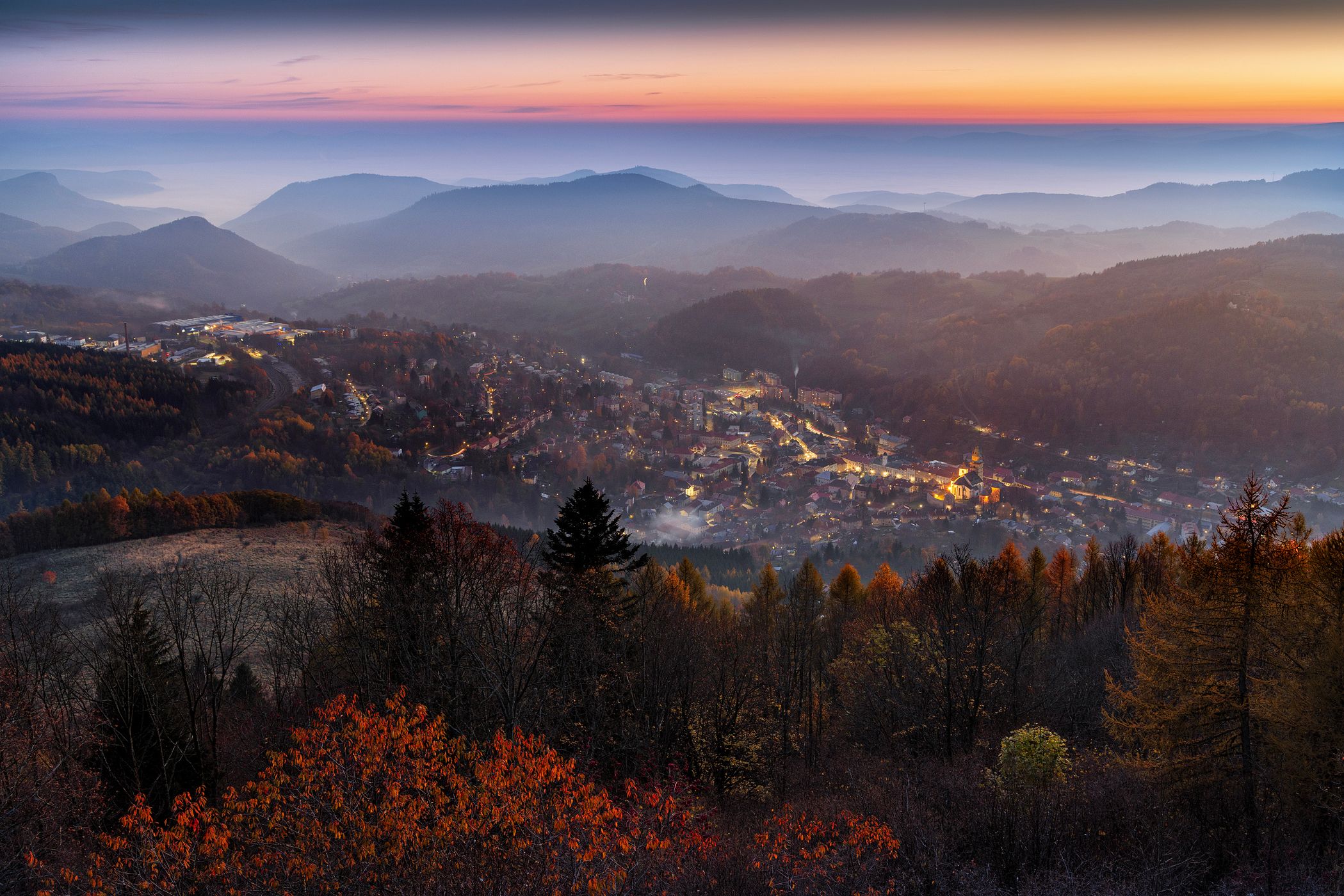 Kremnica view, Slovakia (Slovak Republic)