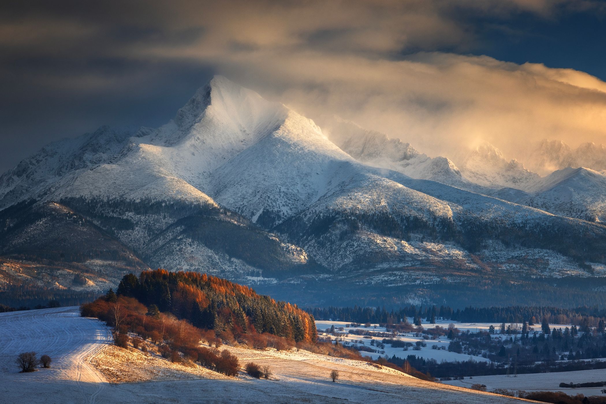Kriváň peak view - High Tatras, Slovakia (Slovak Republic)