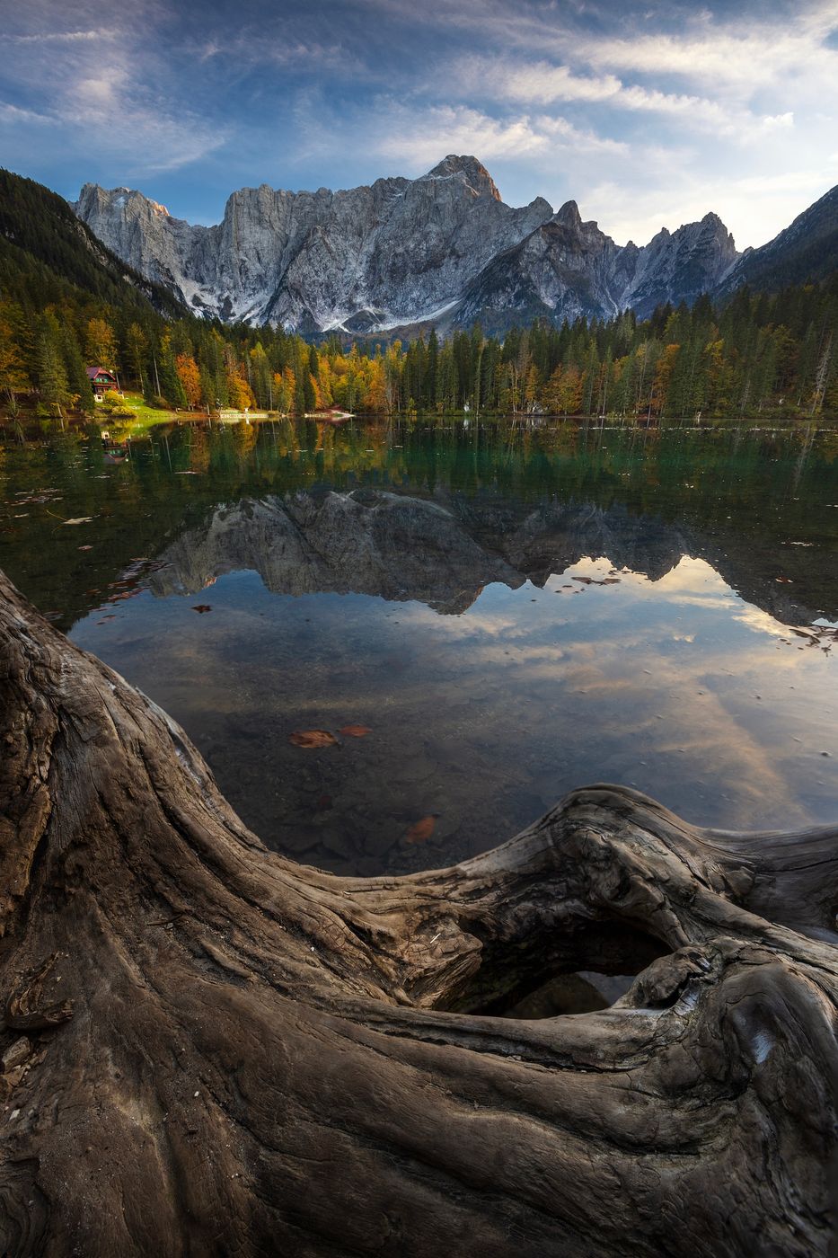 Laghi di Fusine - lower lake, Italy