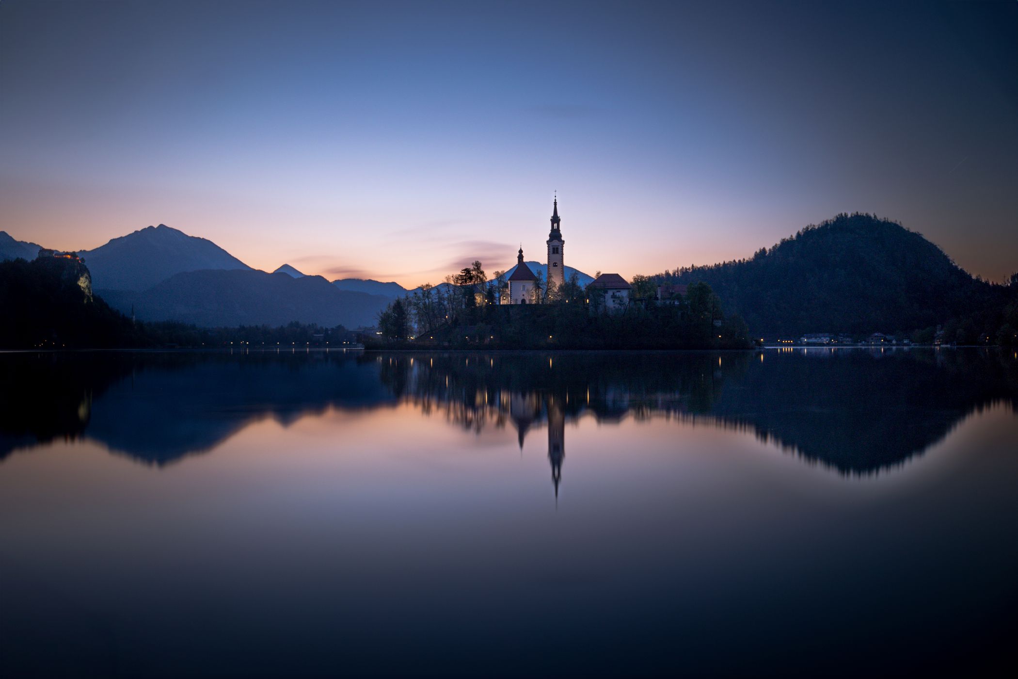 Lake Bled, Julian Alps, Slovenia