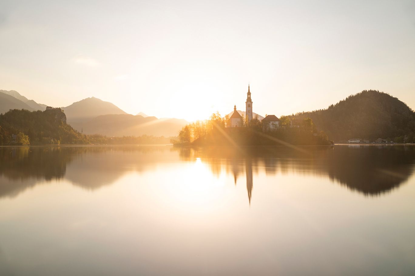 Lake Bled, Julian Alps, Slovenia