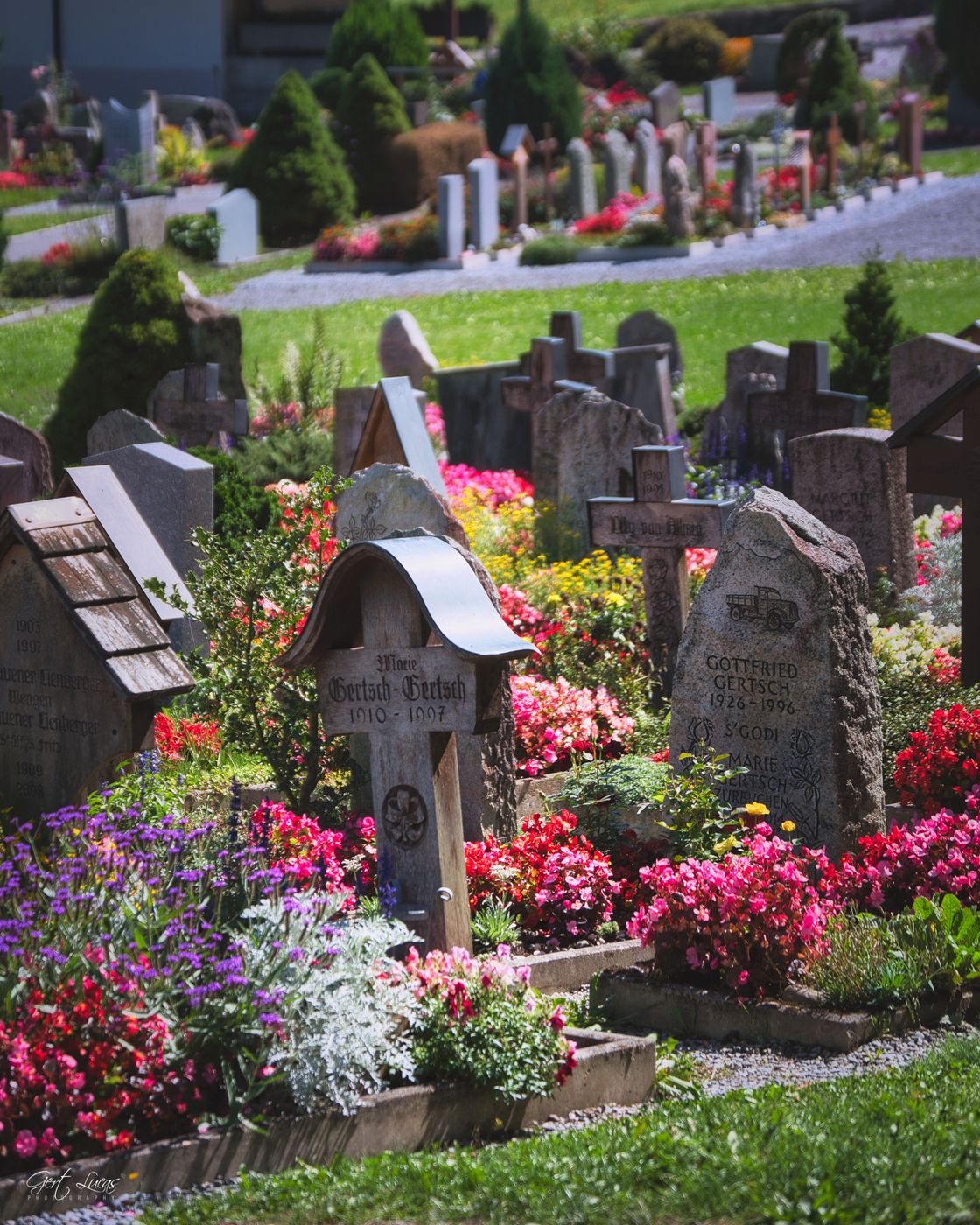 Lauterbrunnen Cemetary, Switzerland