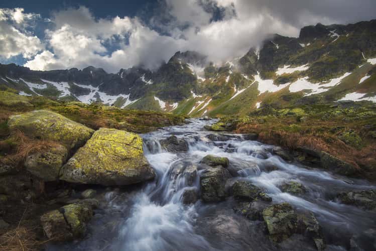 Mengusovská dolina in High  Tatras