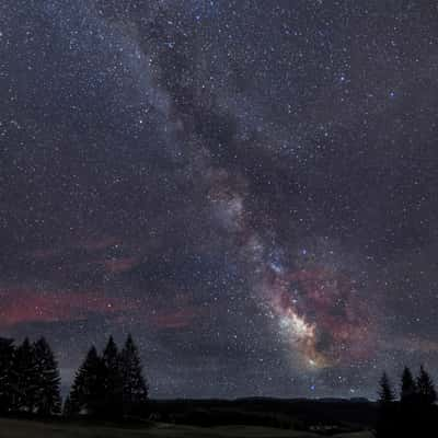 Milky Way Over Šumava, Czech Republic