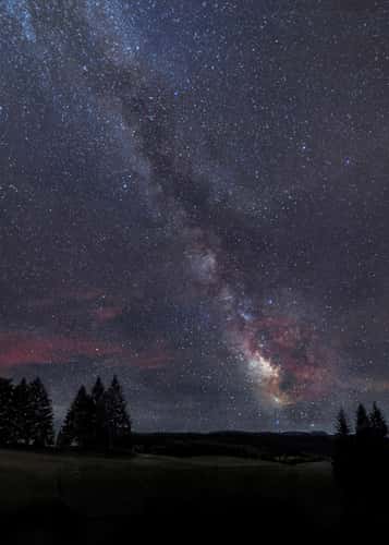 Milky Way Over Šumava
