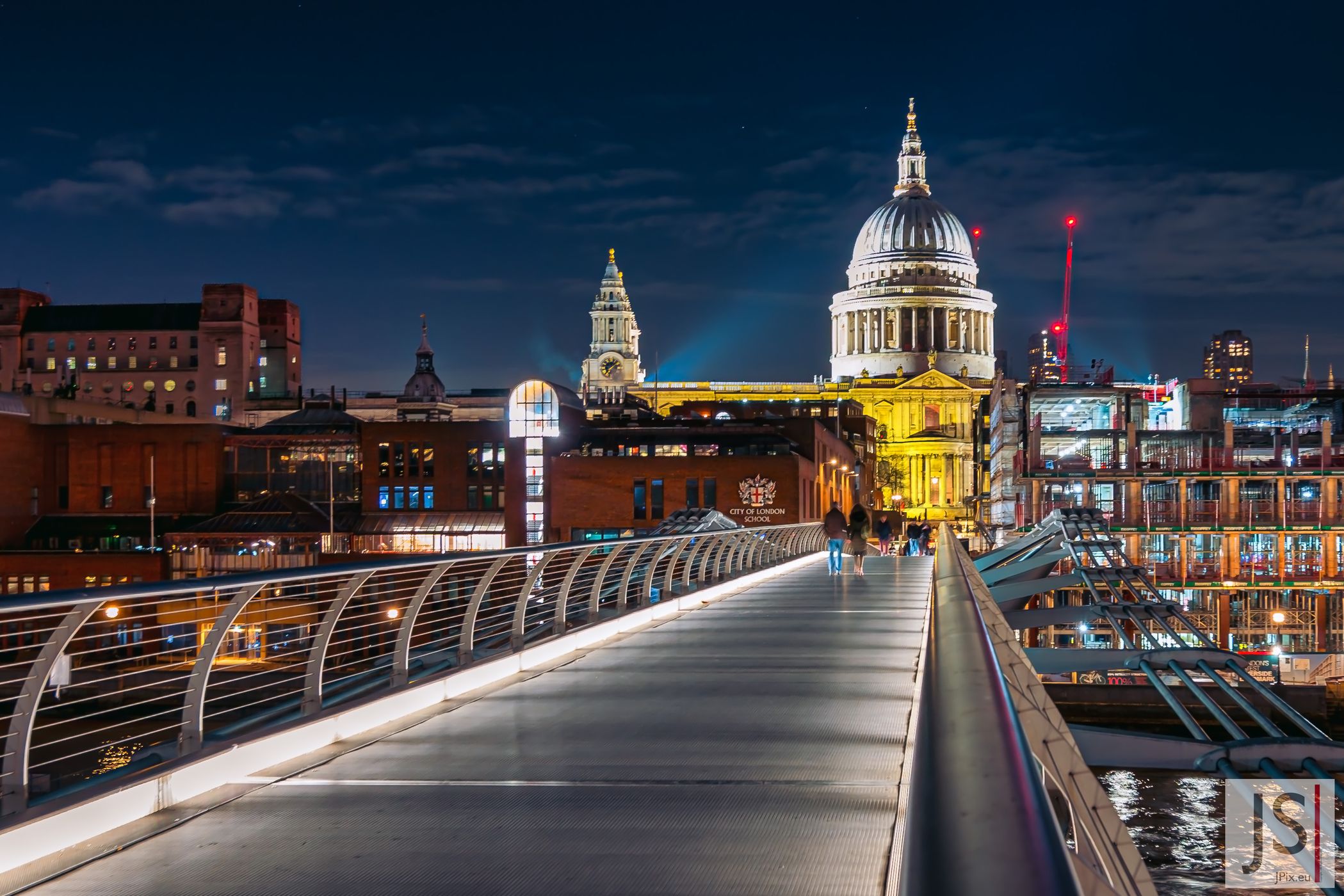 Millennium Bridge & St. Paul's Cathedral, United Kingdom