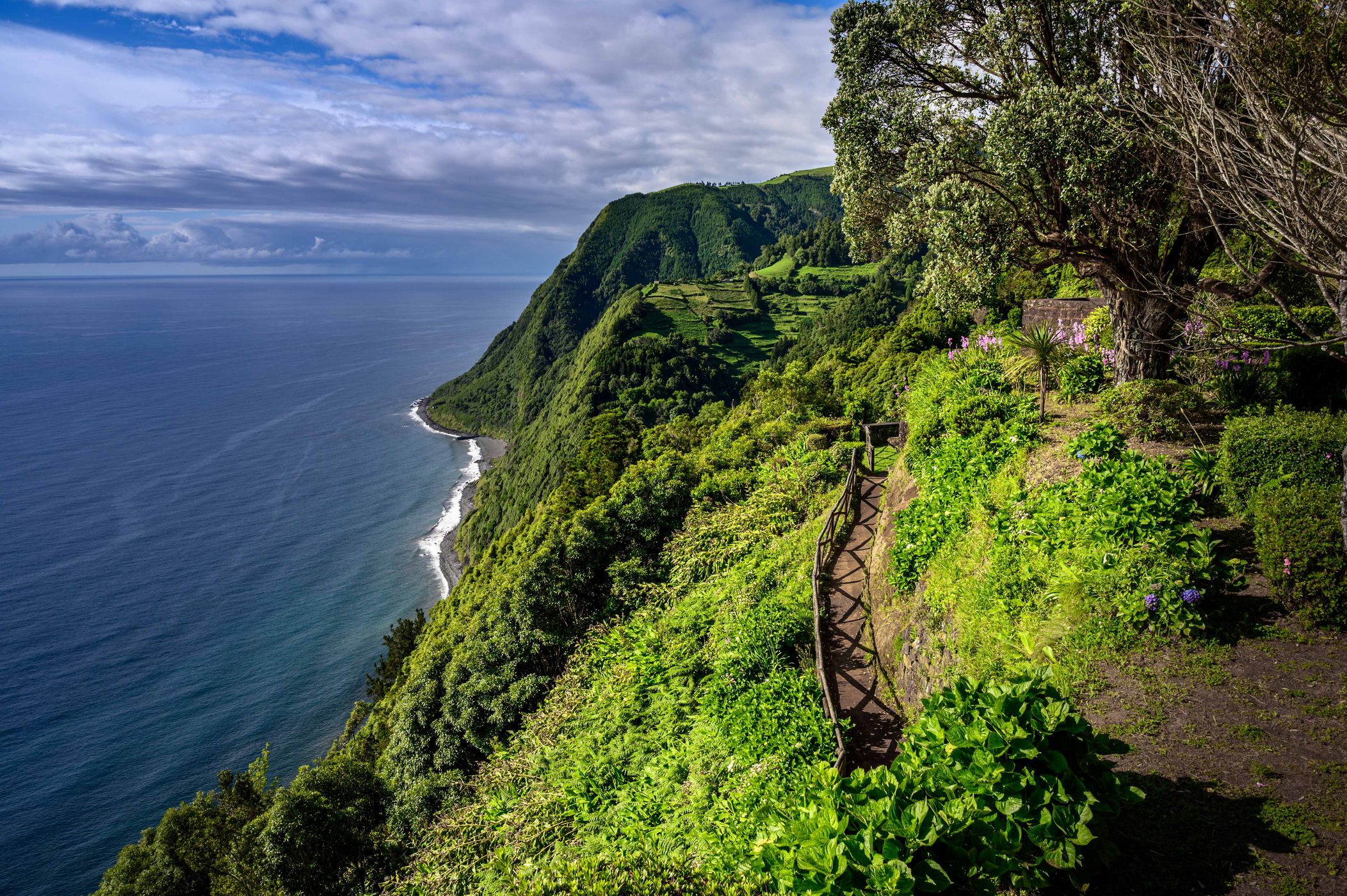 Miradouro da Ponta do Sossego, Sao Miguel, Azores, Portugal