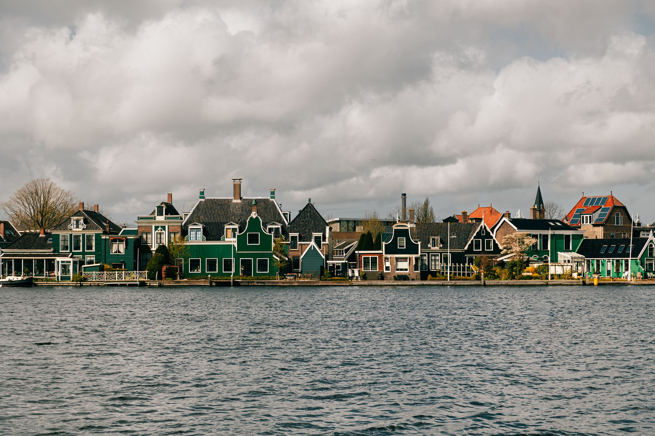 Zaanse Schans - view from the cheese farm, Netherlands