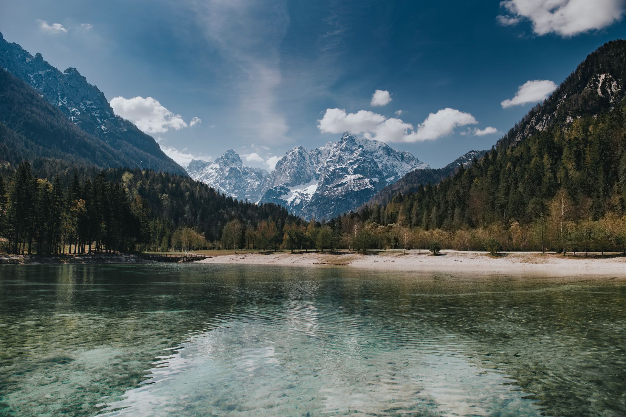 Morning View at Jasna Lake, Slovenia