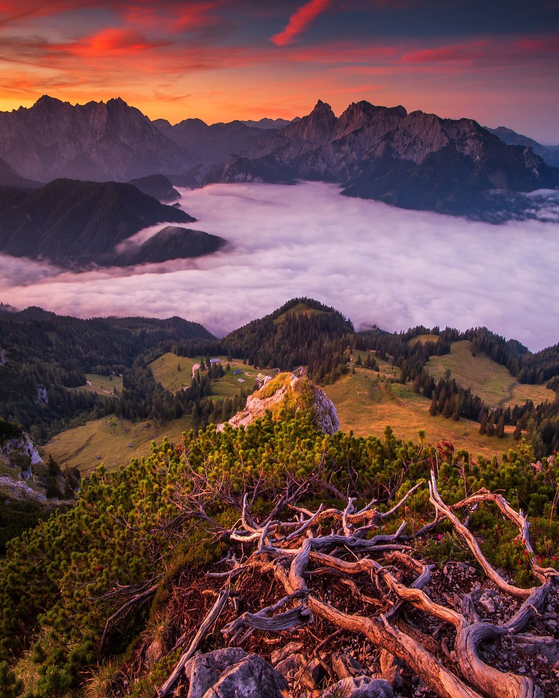 Nationalpark Gesäuse from Grabnerstein, Austria