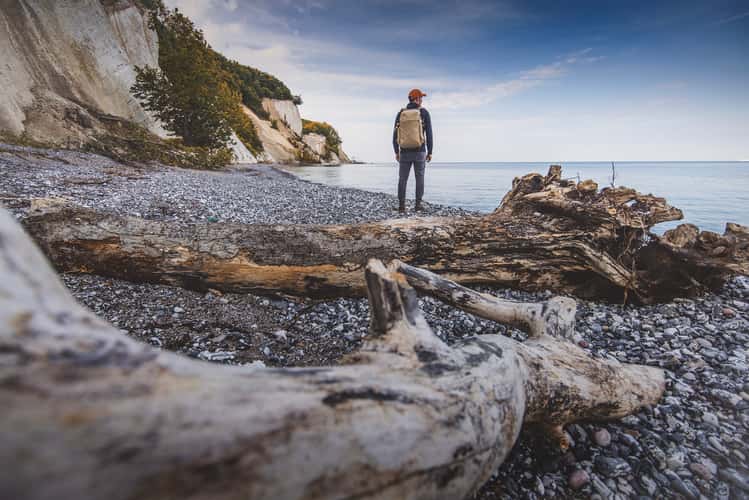 Nationalpark Jasmund beach
