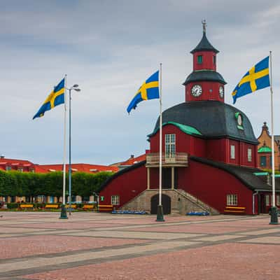 Nya stadens torg, Lidköping, Sweden