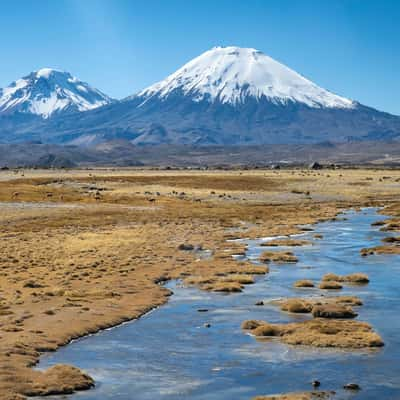 Parinacota volcano, Chile