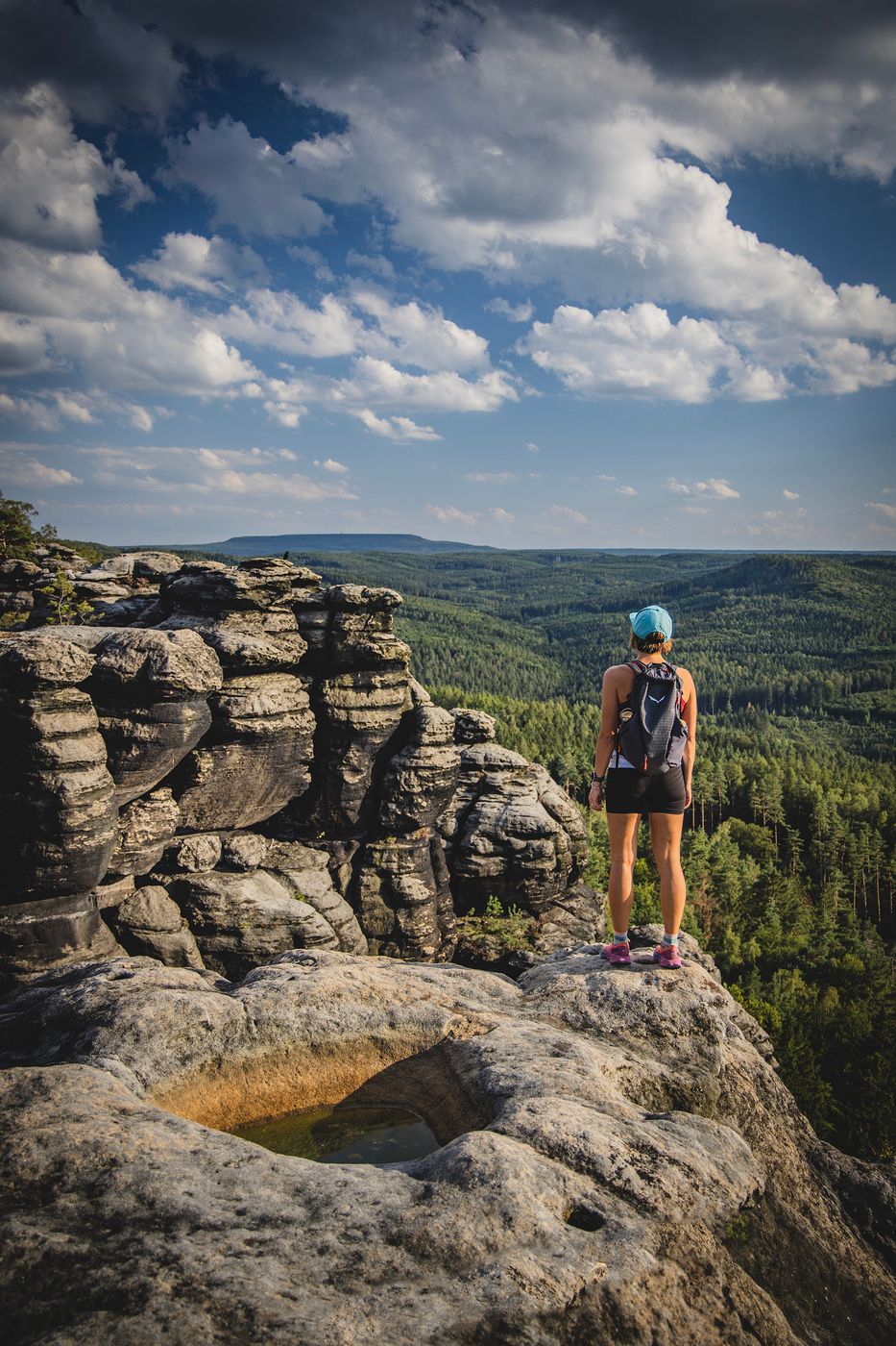Pfaffenstein view, Germany
