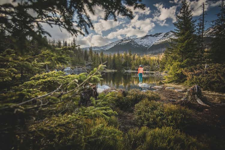 Rakytovské lakes in High Tatras
