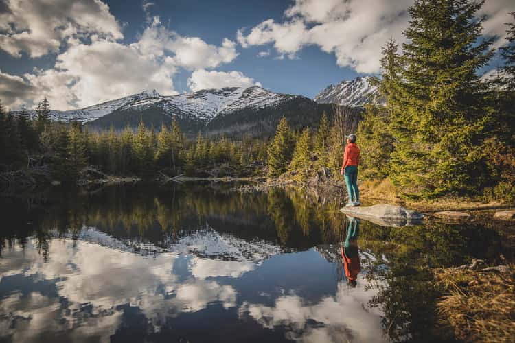 Rakytovské lakes in High Tatras
