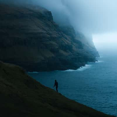 Road to Tjørnuvík, Faroe Islands