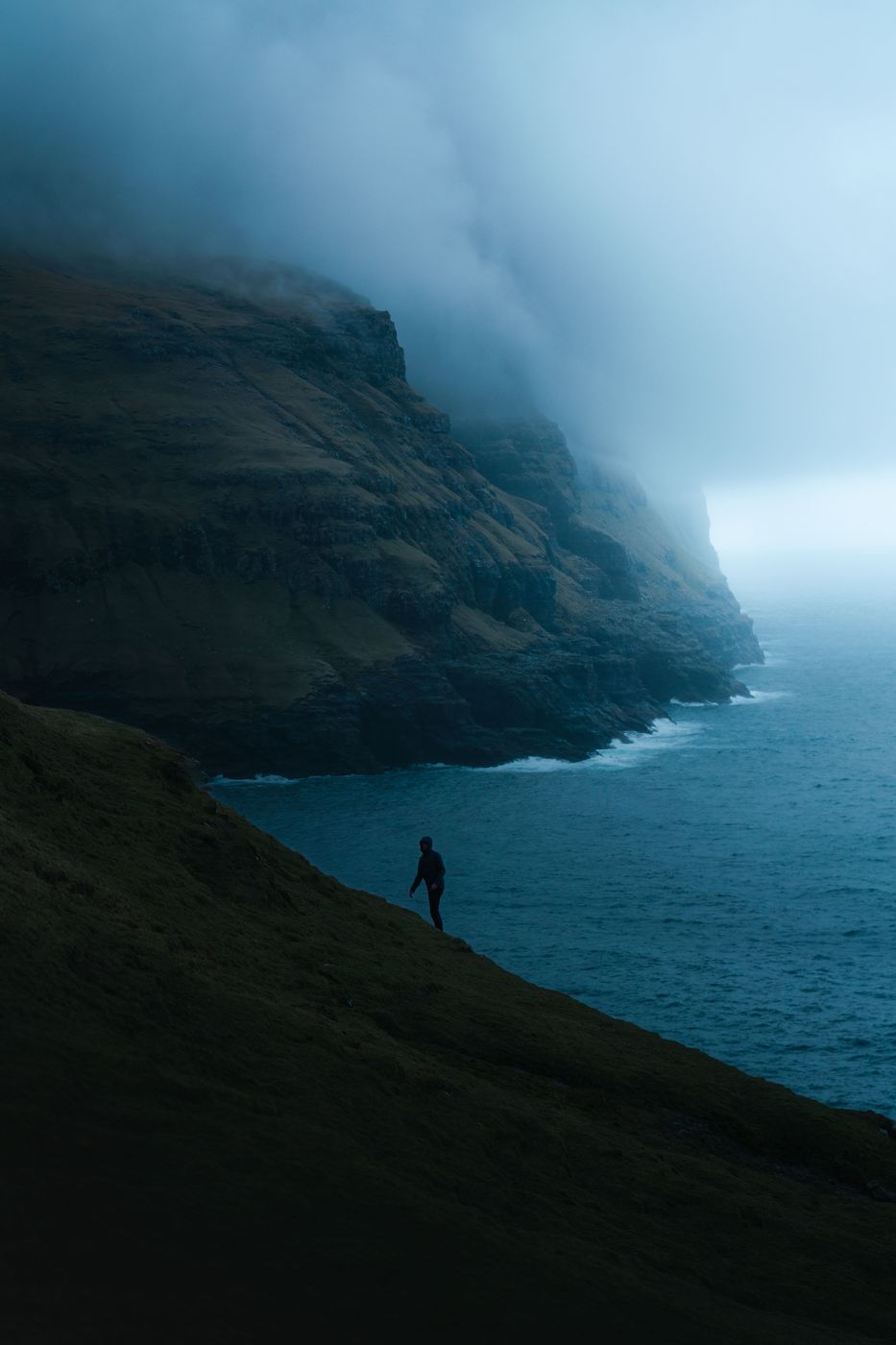 Road to Tjørnuvík, Faroe Islands