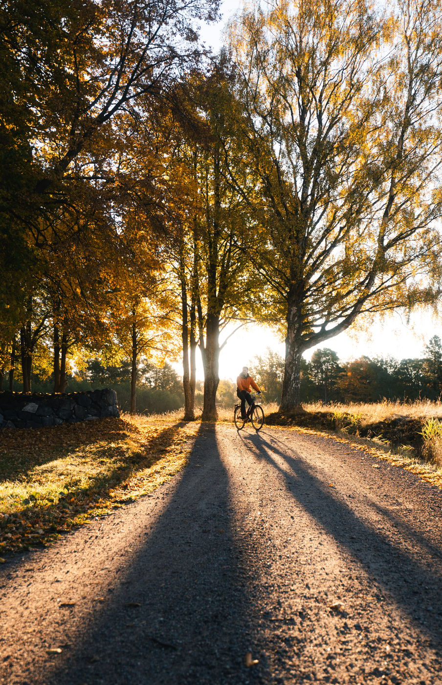 Road to Utö kyrka, Sweden