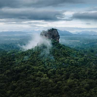 Sigiriya (Lions Rock), Far Away Shot, Sri Lanka