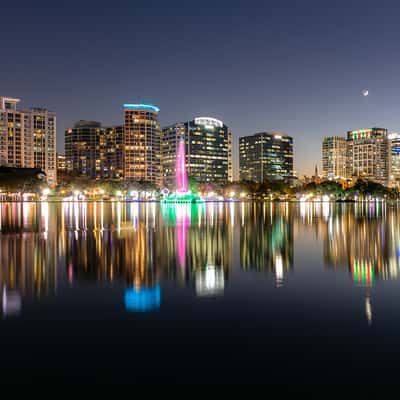 Skyline of Orlando, Florida, USA