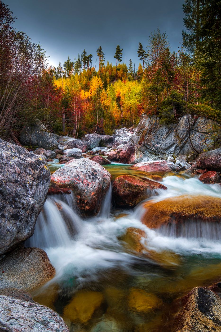 Studený Potok in High Tatras, Slovakia (Slovak Republic)
