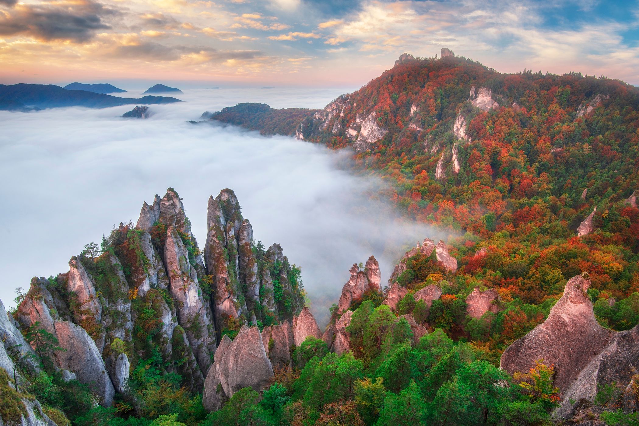 Súľov rocks, Slovakia (Slovak Republic)
