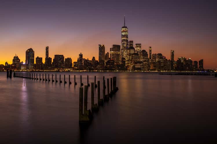 Sunrise at Newport, New York City
