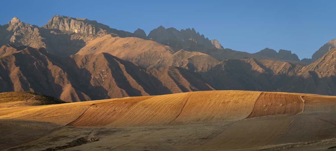 sunset near Chinchero