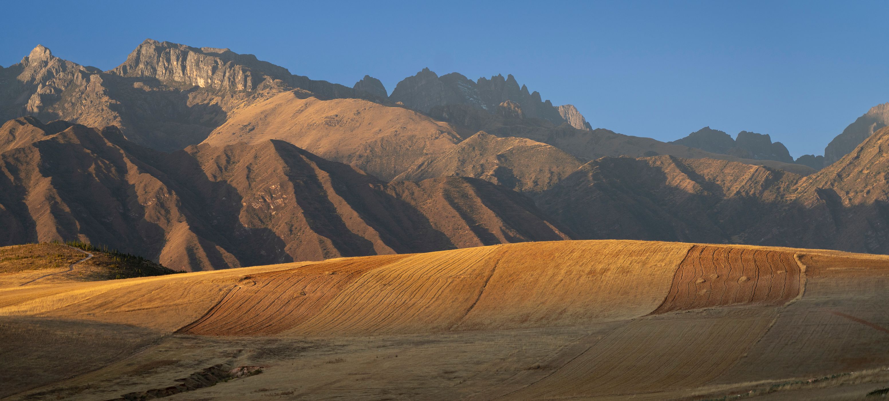sunset near Chinchero, Peru
