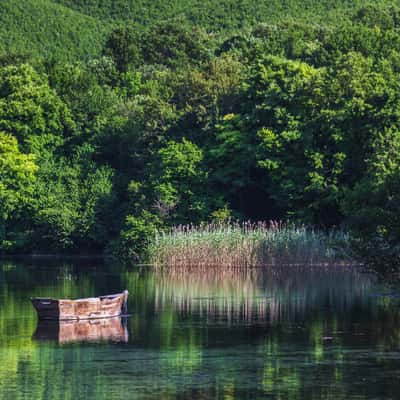 Surroundings of St. Naum monastery, Ohrid lake, Macedonia