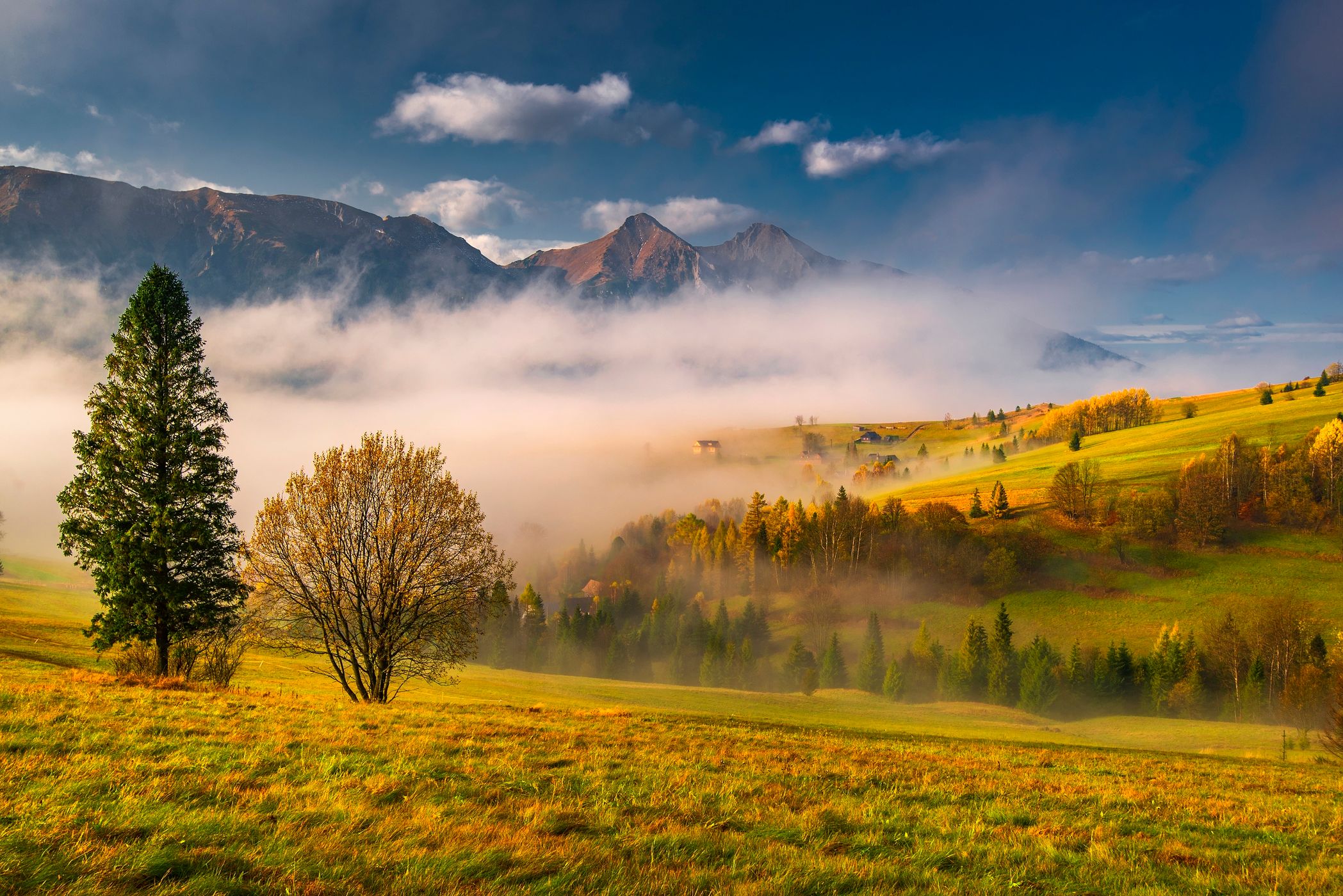 Tatras mountains view, Slovakia (Slovak Republic)